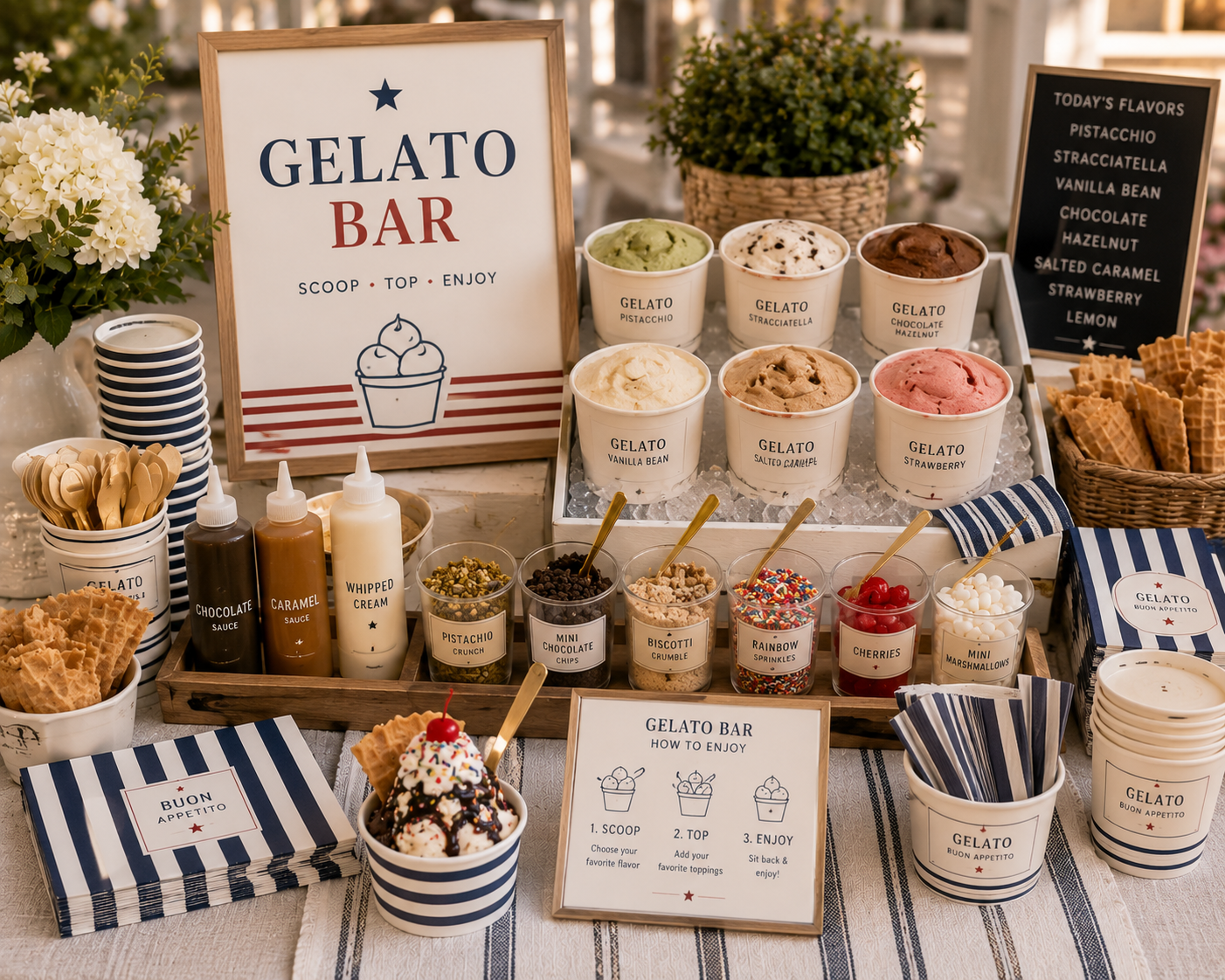 Gelato Bar Add-On